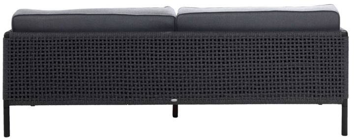 Encore 3 - Seater Sofa - Cane Line - Outdoor Furniture - Lava Grey/Dark Grey - HORNE