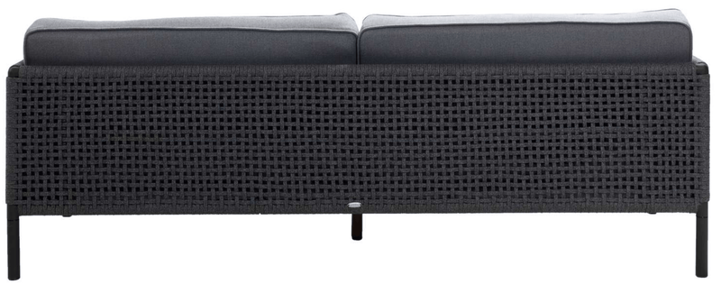 Encore 3 - Seater Sofa - Cane Line - Outdoor Furniture - Lava Grey/Dark Grey - HORNE