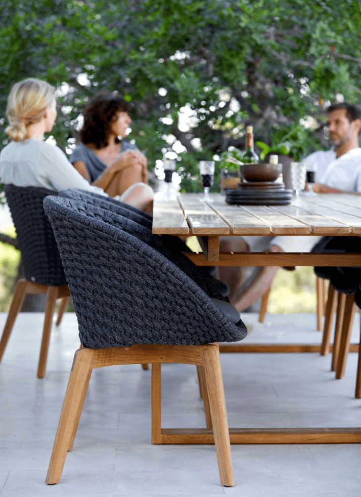 Endless Dining Table - Rectangular - Cane Line - Outdoor Furniture - Large - HORNE