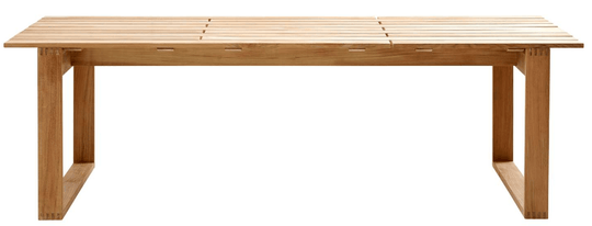 Endless Dining Table - Rectangular - Cane Line - Outdoor Furniture - Medium - HORNE