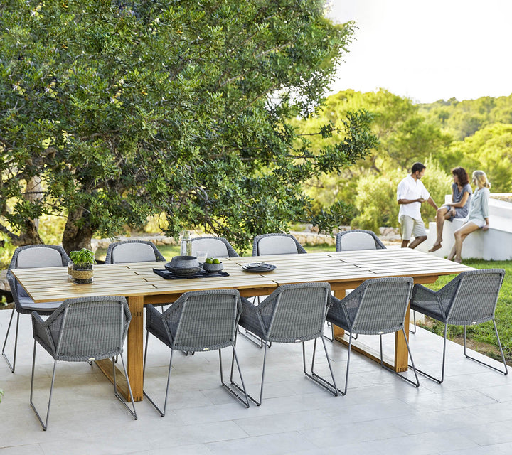 Endless Dining Table - Rectangular - Cane Line - Outdoor Furniture - Large - HORNE