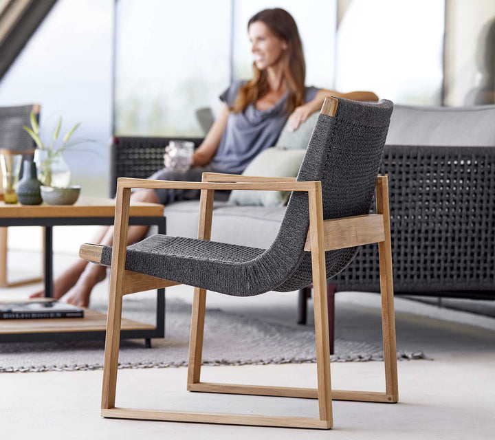 Endless Lounge Chair - Cane Line - Outdoor Furniture - HORNE