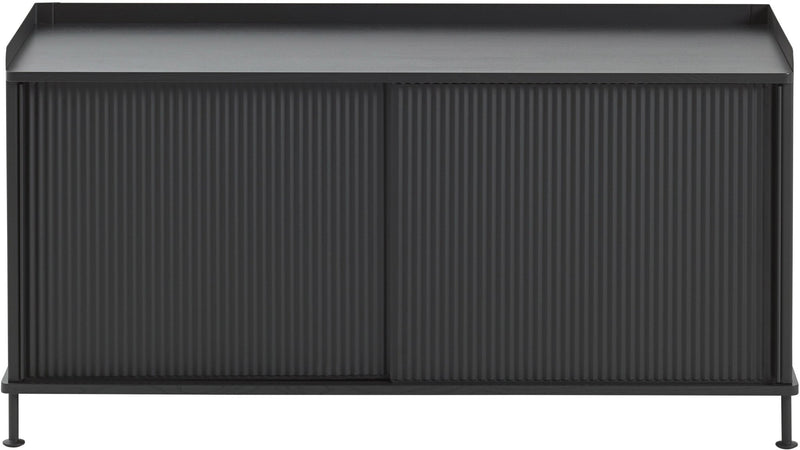 Enfold Sideboard - Low - Muuto - Sideboards + Cabinets - Oak/Grey - HORNE