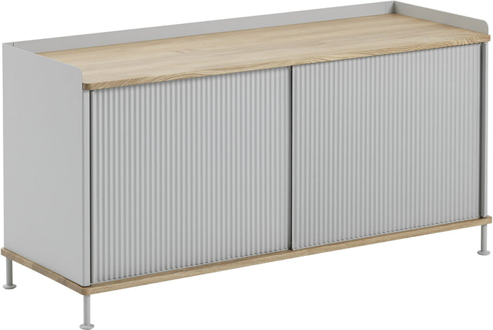 Enfold Sideboard - Low - Muuto - Sideboards + Cabinets - Sand Yellow/Sand Yellow - HORNE