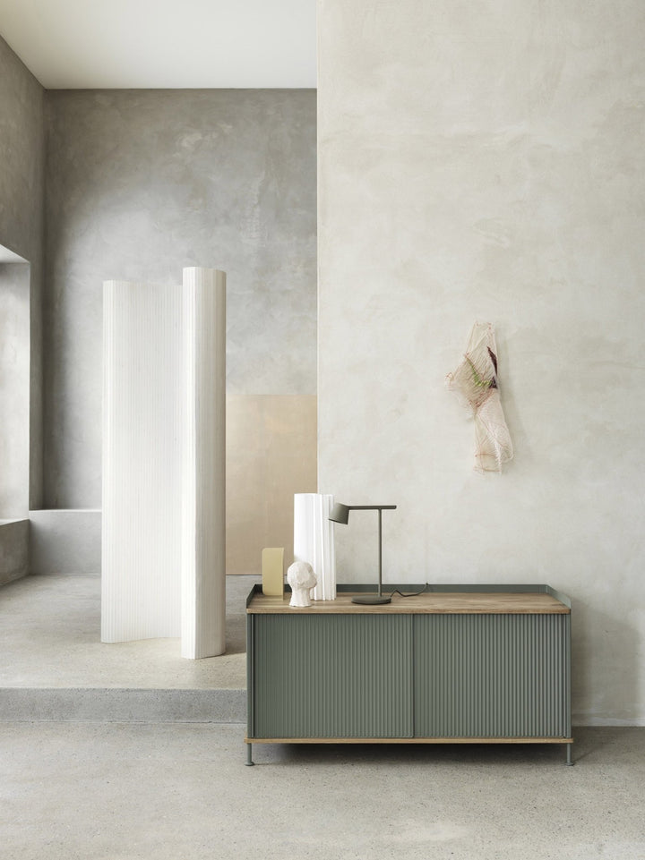 Enfold Sideboard - Low - Muuto - Sideboards + Cabinets - Sand Yellow/Sand Yellow - HORNE
