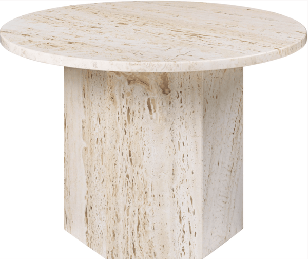 Epic Coffee Table - 23.6" Diameter - Gubi - Table + Task - Neutral White - HORNE