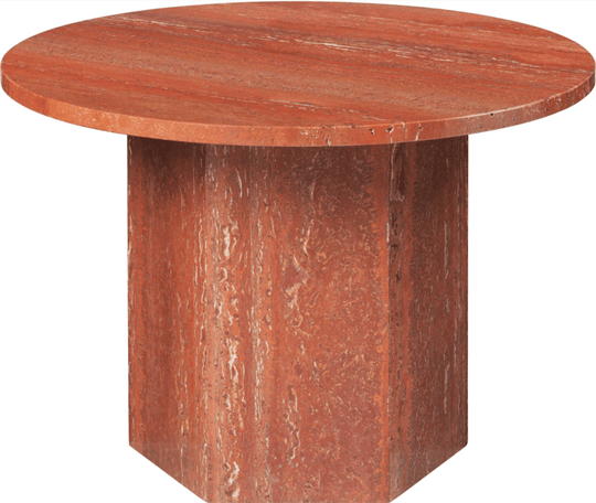 Epic Coffee Table - 23.6" Diameter - Gubi - Table + Task - Burnt Red - HORNE