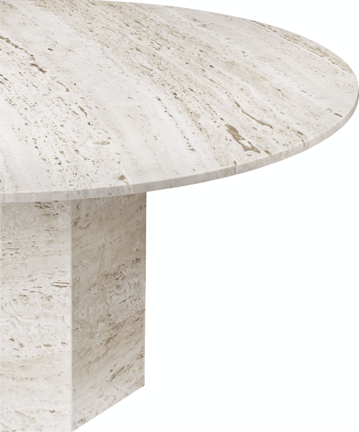 Epic Dining Table - Gubi - Tables + Desks - Neutral White - HORNE