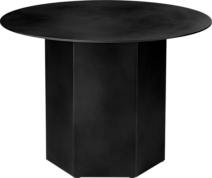 Epic Steel Coffee Table - 23.6" Diameter - Gubi - Table + Task - Earthy Red Steel - HORNE