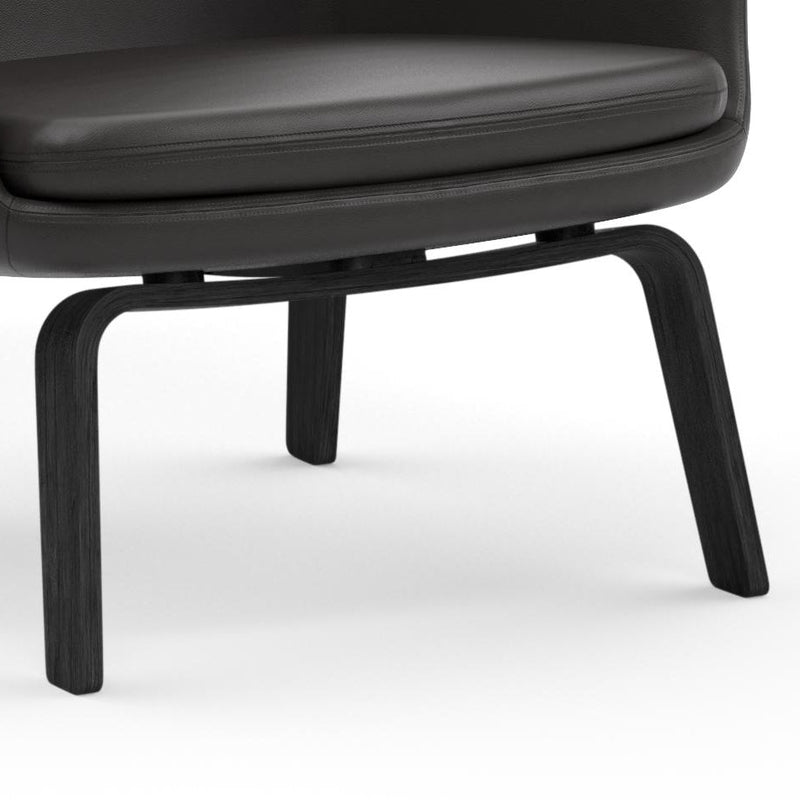 Normann Copenhagen Era Lounge Chair High - Wood Legs