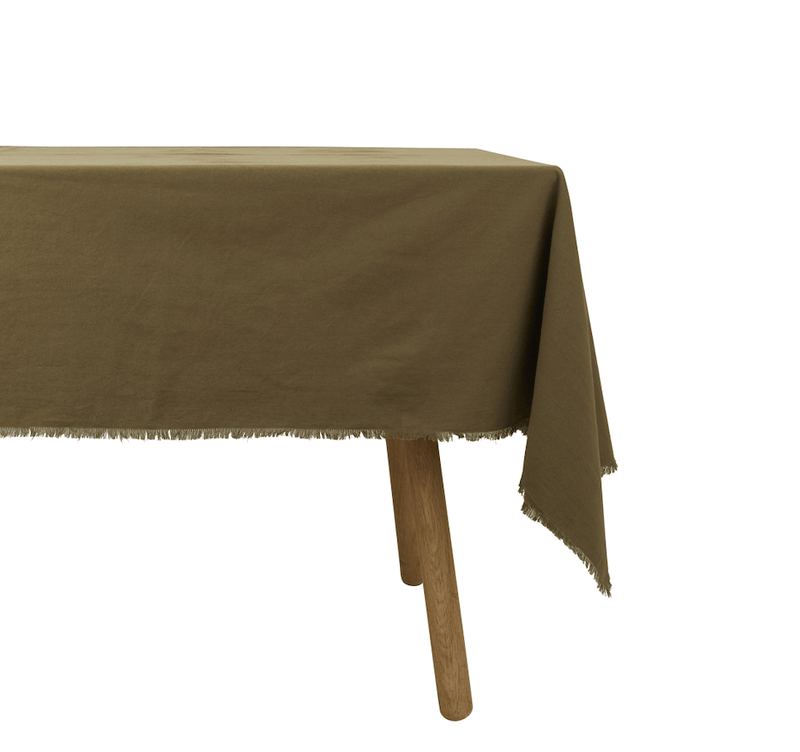 Essential Cotton Tablecloth - Hawkins New York - Kitchen + Table Linens - Ivory - HORNE