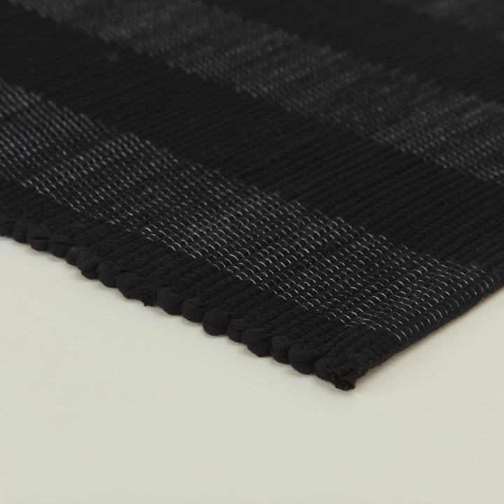 Essential Floor Mat - Hawkins New York - Bath - Black - HORNE