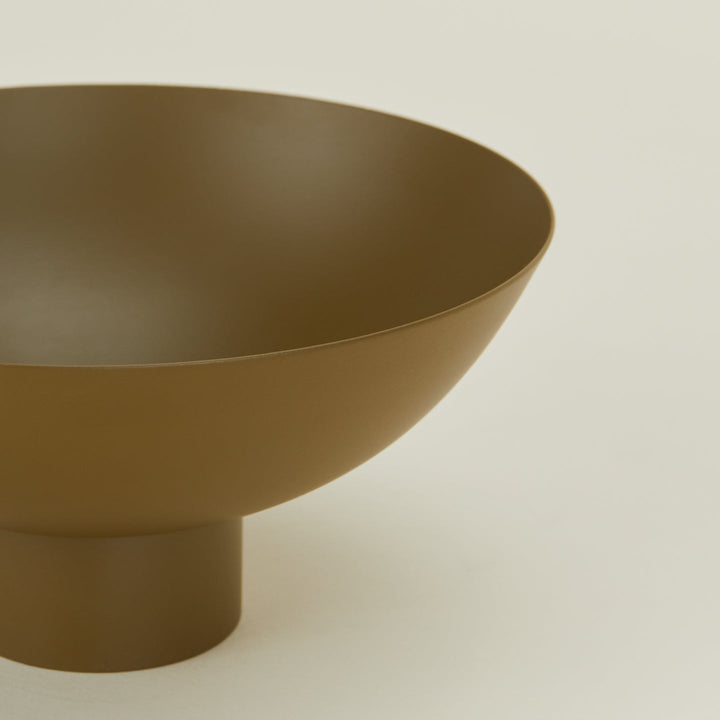 Essential Footed Bowl - Hawkins New York - Dinnerware - Small - Brass - HORNE