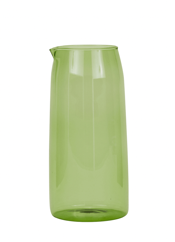 Essential Glassware Pitcher - Hawkins New York - Carafes + Pitchers - Green - HORNE