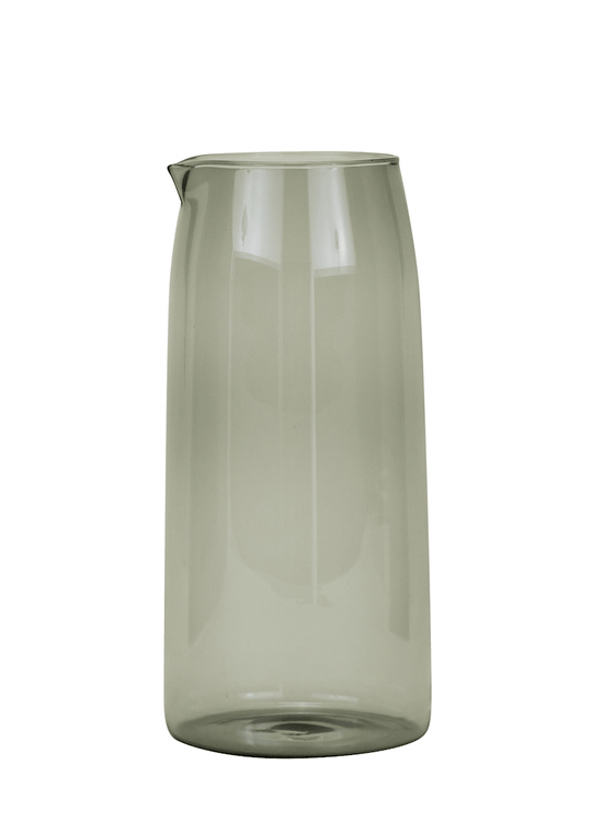 Essential Glassware Pitcher - Hawkins New York - Carafes + Pitchers - Smoke - HORNE