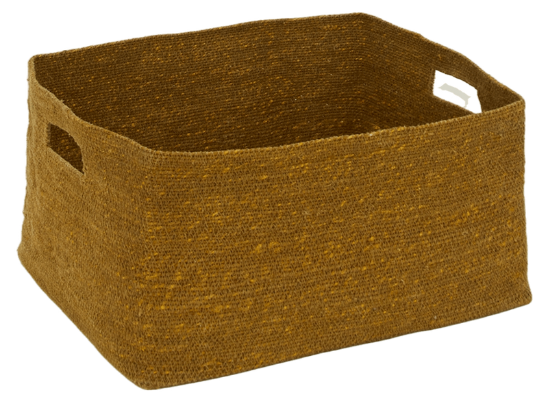 Essential Low Basket - Hawkins New York - Storage + Organization - White - HORNE