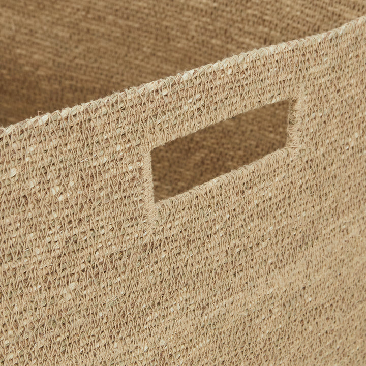 Essential Square Basket - Hawkins New York - Storage + Organization - Natural - HORNE
