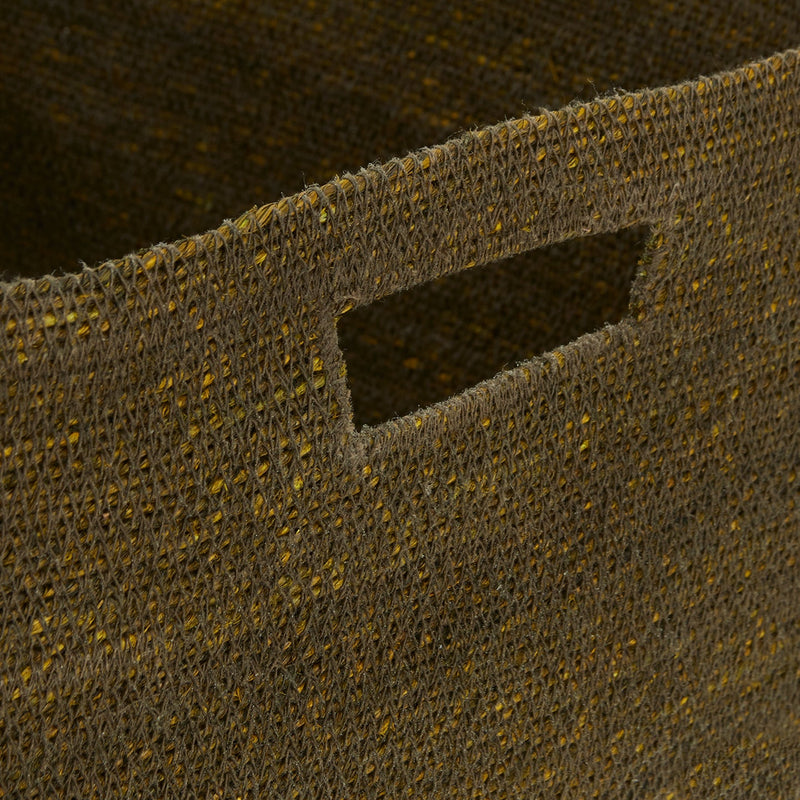 Essential Square Basket - Hawkins New York - Storage + Organization - Blush - HORNE