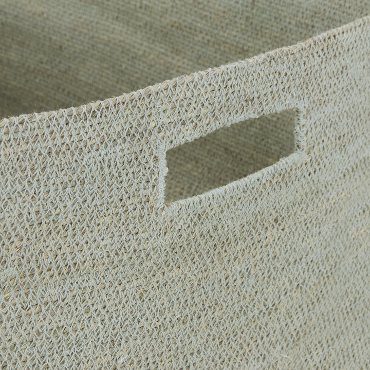 Essential Square Basket - Hawkins New York - Storage + Organization - Natural - HORNE