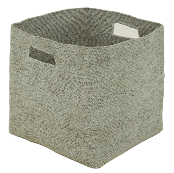 Essential Square Basket - Hawkins New York - Storage + Organization - Sky - HORNE