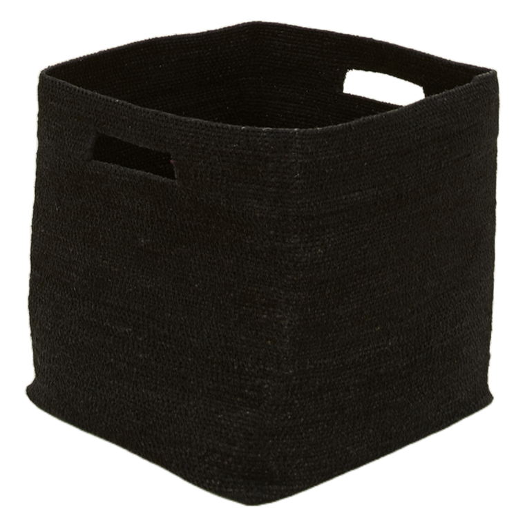 Essential Square Basket - Hawkins New York - Storage + Organization - Blush - HORNE