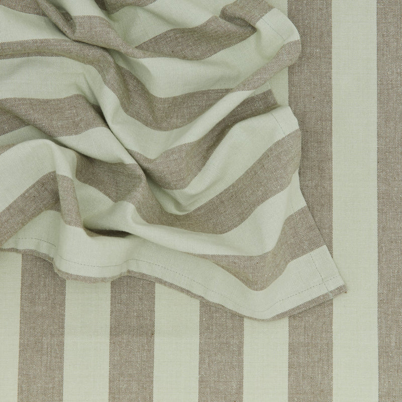 Essential Striped Dinner Napkin - Set of 4 - Hawkins New York - Kitchen + Table Linens - Ivory/ Flax - HORNE