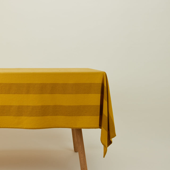 Essential Striped Tablecloth - Hawkins New York - Kitchen + Table Linens - Olive/ Sage - HORNE