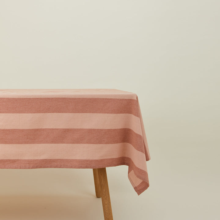 Essential Striped Tablecloth - Hawkins New York - Kitchen + Table Linens - Olive/ Sage - HORNE