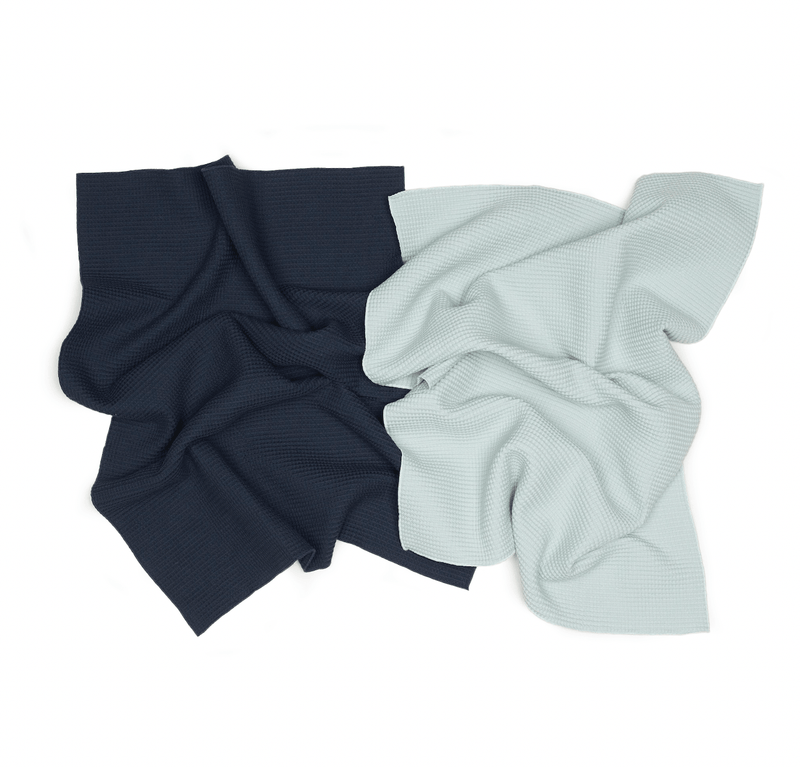 Essential Waffle Dish Towels - Set of 2 - Hawkins New York - Kitchen Tools - Ivory/White - HORNE