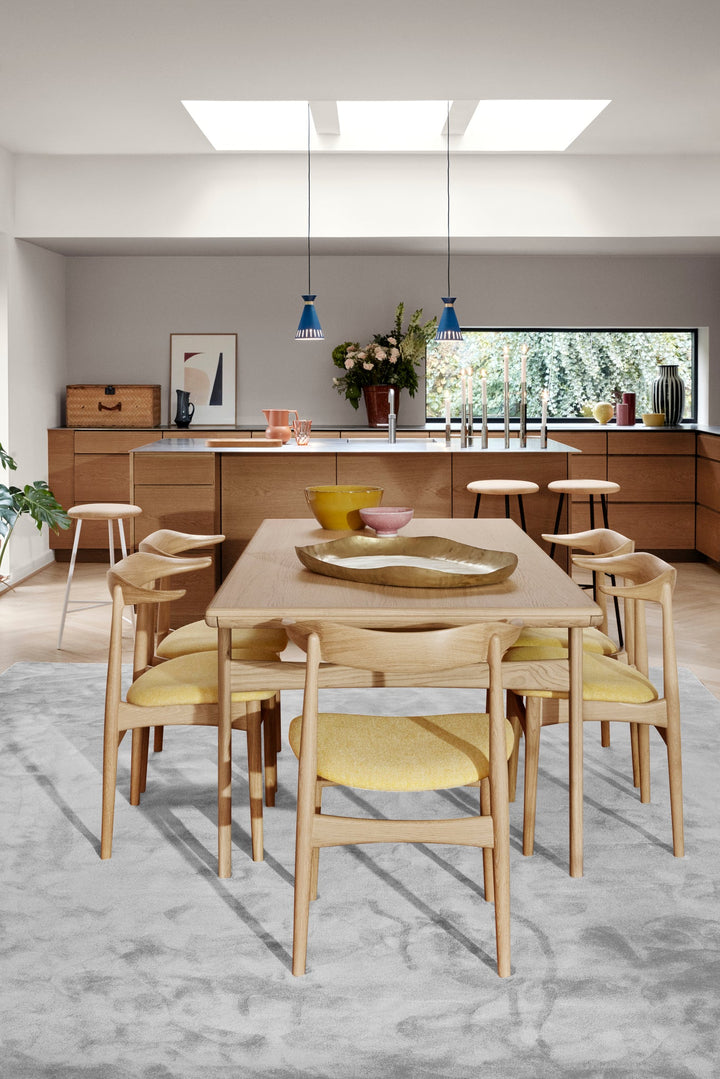 Evermore Dining Table - Warm Nordic - Tables - 75" x 37" - Walnut - None - HORNE