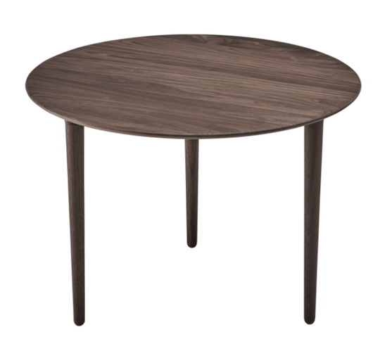Evja Round Coffee Table - Eikund - Tables - 27" x 19" - White Oiled Oak - HORNE