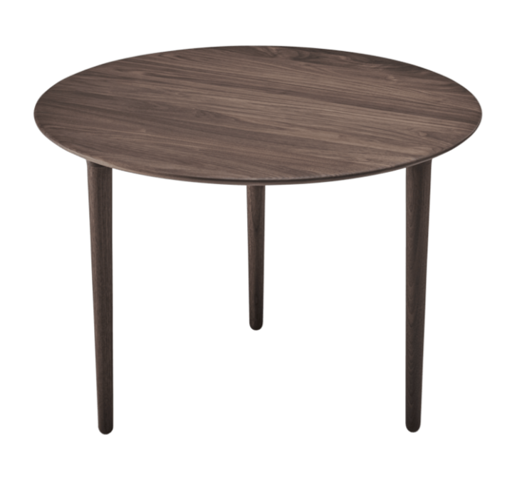 Evja Round Coffee Table - Eikund - Tables - 27" x 19" - White Oiled Oak - HORNE