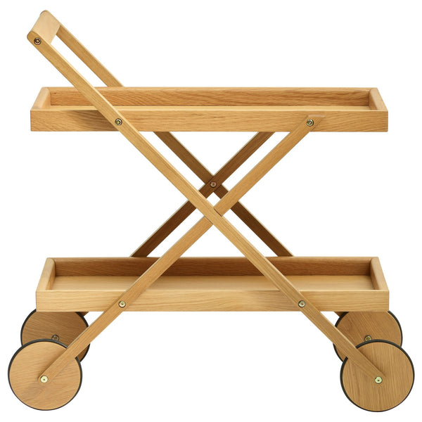 Exit Trolley - Design House Stockholm - Outdoor Accessories - Oak - HORNE