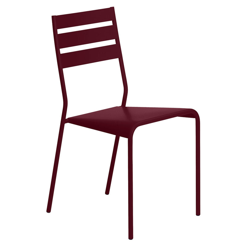 Facto Chair - Set of 2 - Fermob - Outdoor Furniture - Liquorice - HORNE