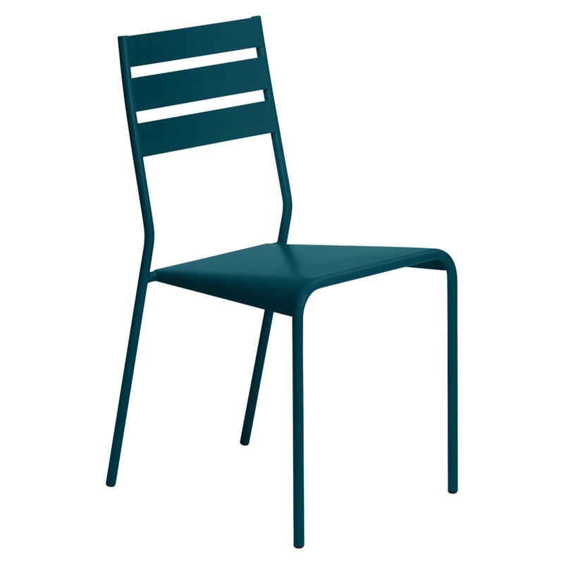 Facto Chair - Set of 2 - Fermob - Outdoor Furniture - Liquorice - HORNE