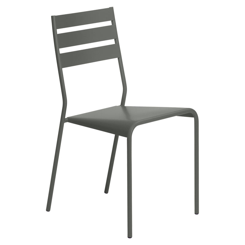 Facto Chair - Set of 2 - Fermob - Outdoor Furniture - Liquorice - HORNE