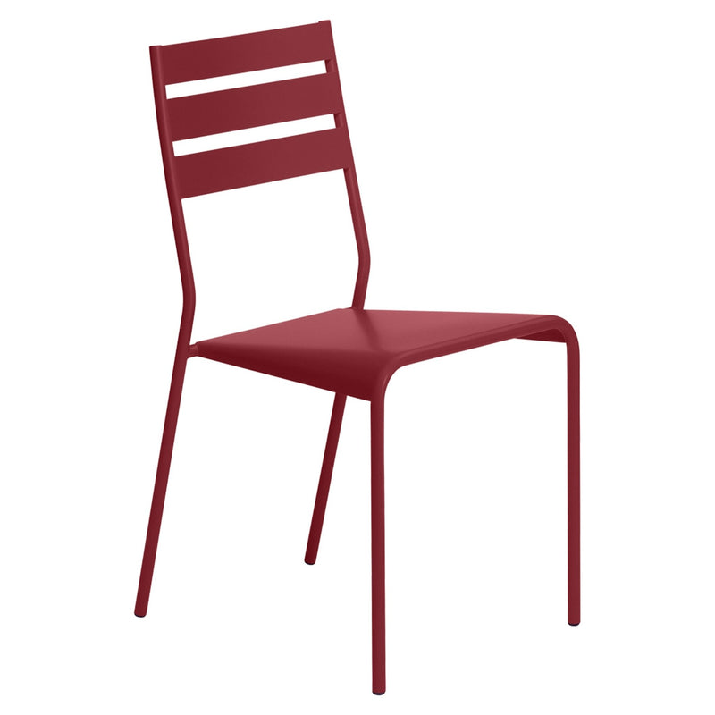 Facto Chair - Set of 2 - Fermob - Outdoor Furniture - Liquorice - HORNE