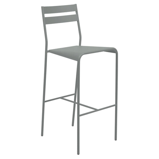 Facto High Stool - Fermob - Outdoor Furniture - Lapilli Grey - HORNE