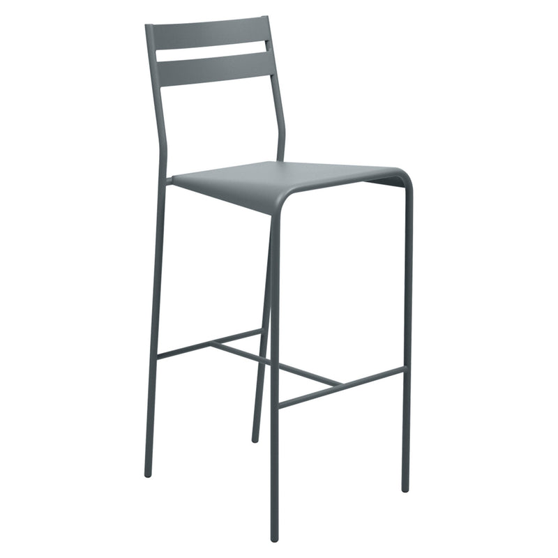 Facto High Stool - Fermob - Outdoor Furniture - Acapulco Blue - HORNE