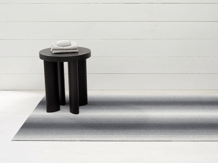 Fade Stripe Shag Rug - Chilewich - Rugs - Big Mat - Stone - HORNE
