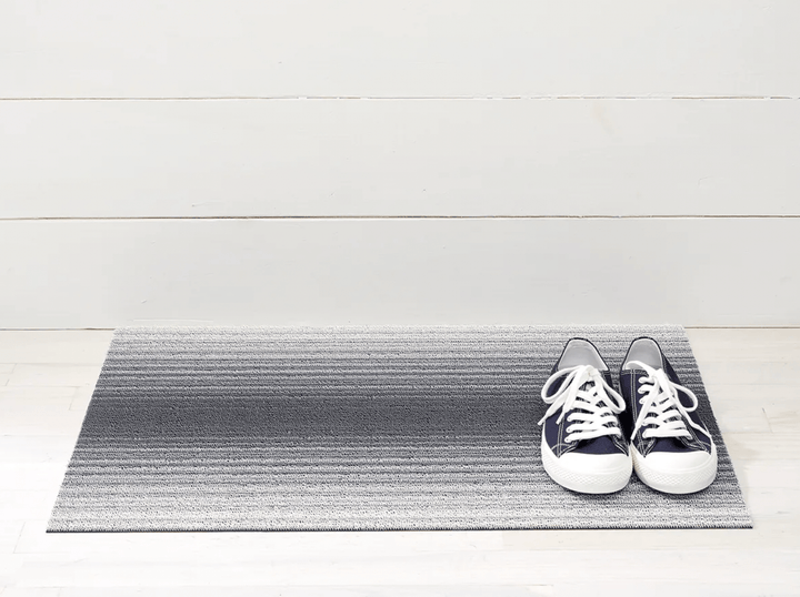Fade Stripe Shag Rug - Chilewich - Rugs - Doormat - Stone - HORNE