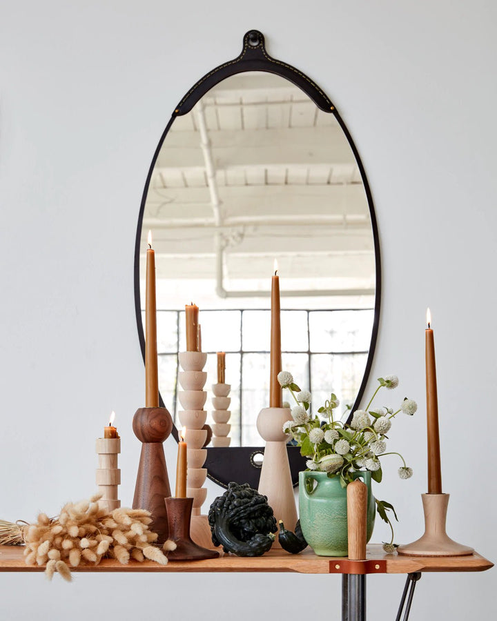 Fairmount Mirror - Long Oval - Lostine - Mirrors - Black - HORNE