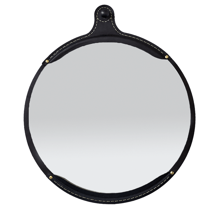 Fairmount Mirror - Round - Lostine - Mirrors - Black - HORNE