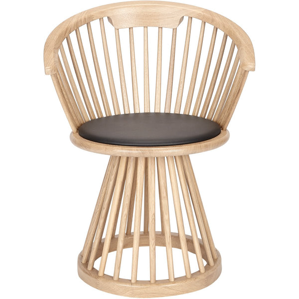 Fan Dining Chair - Natural Oak