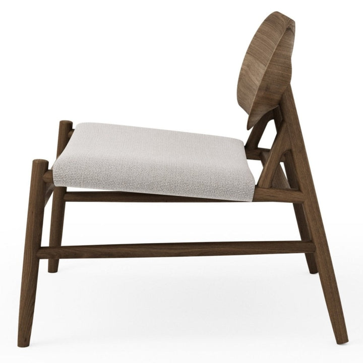 Ferdinand Lounge Chair - BRDR. Kruger - Chairs - Fumed Oak - Hallingdal Grey 0113 - HORNE