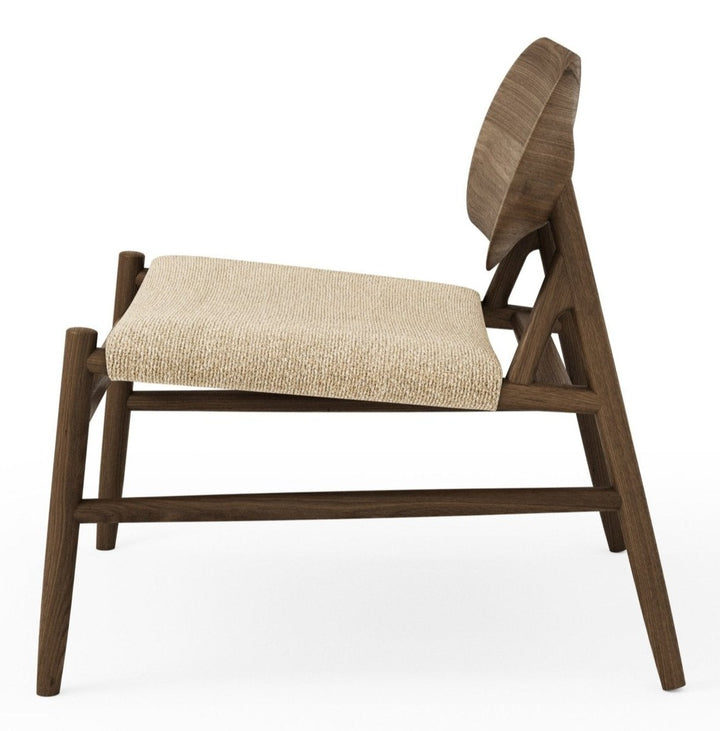 Ferdinand Lounge Chair - BRDR. Kruger - Chairs - Fumed Oak - Moss Cream 0019 - HORNE