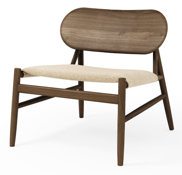 Ferdinand Lounge Chair - BRDR. Kruger - Chairs - Fumed Oak - Moss Cream 0019 - HORNE