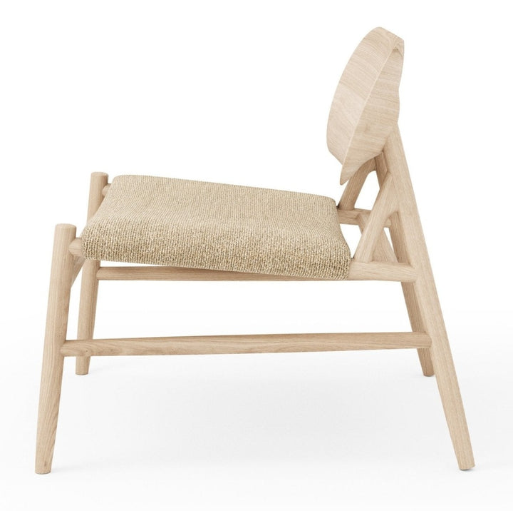 Ferdinand Lounge Chair - BRDR. Kruger - Chairs - Black Lacquered Oak - Moss Cream 0019 - HORNE
