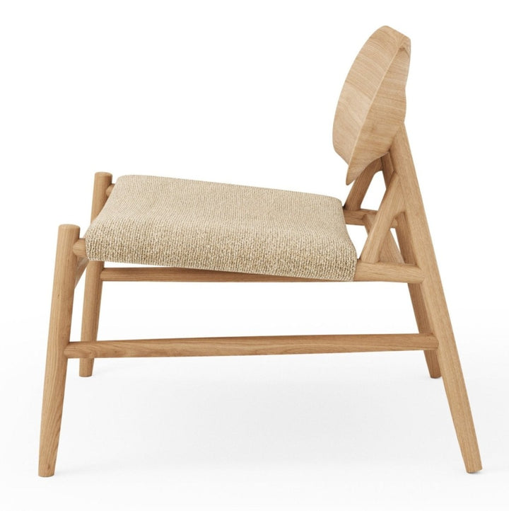 Ferdinand Lounge Chair - BRDR. Kruger - Chairs - Oiled Oak - Moss Cream 0019 - HORNE