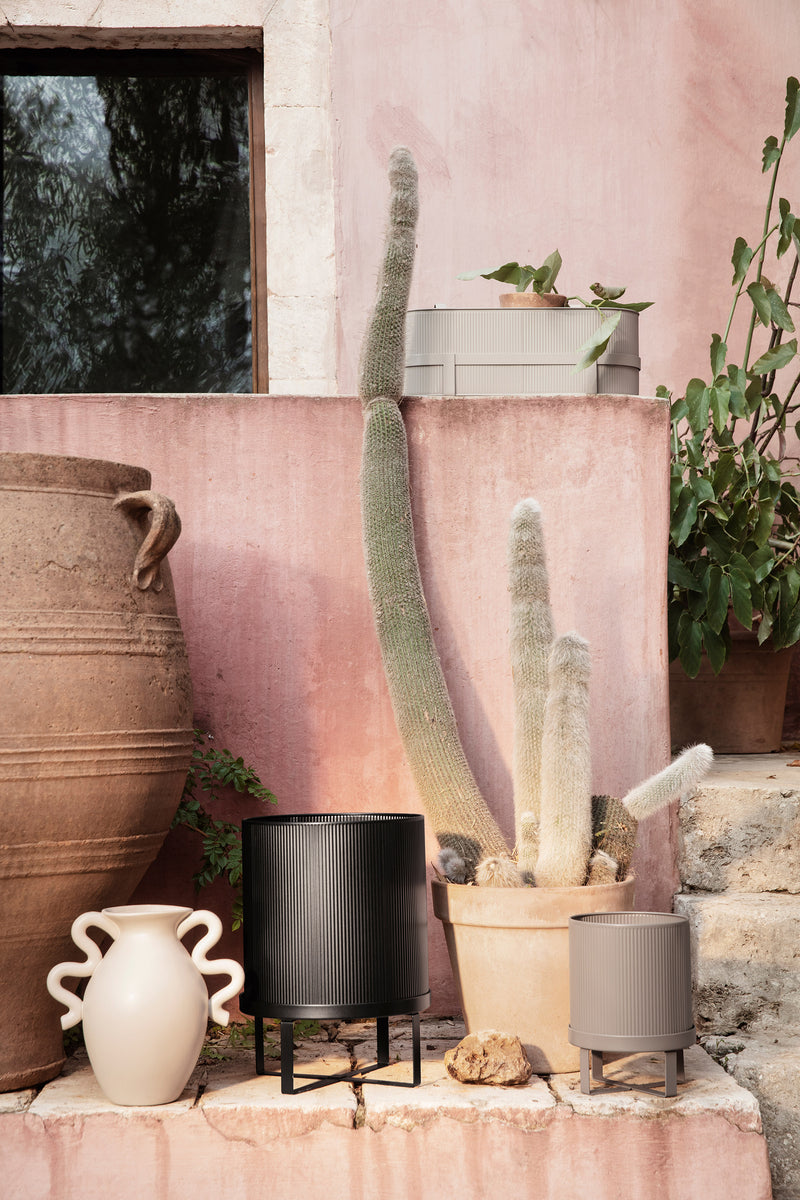 Verso Table Vase - Ferm Living - Vases - Bright Blue - HORNE